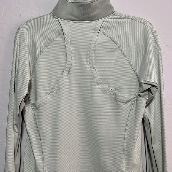 Lululemon sweater white with orange detailing - Picture 3 of 4